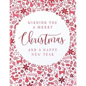 Design Design Merry Christmas Greeting Cards, 8s